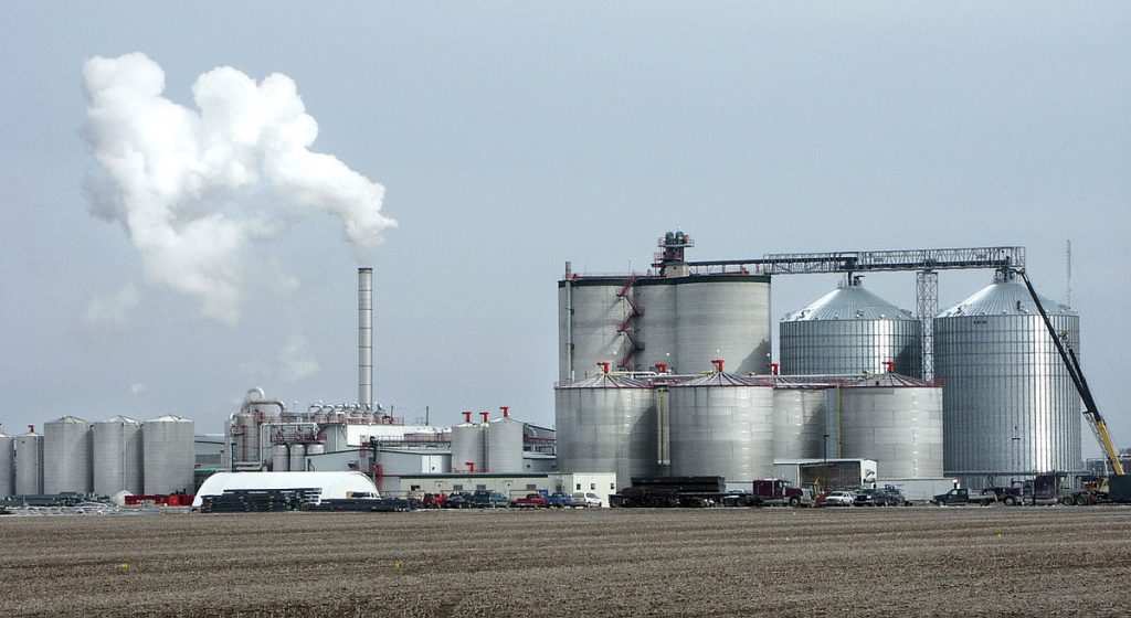 Ethanol production plant
